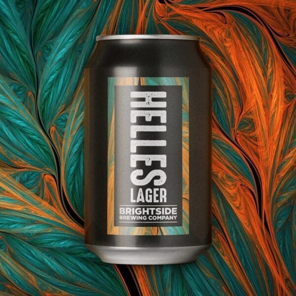 Helles lager 330ml beer can 4.8% alcohol