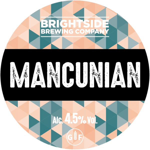 The Mancunian Blonde Gluten Free Badge
