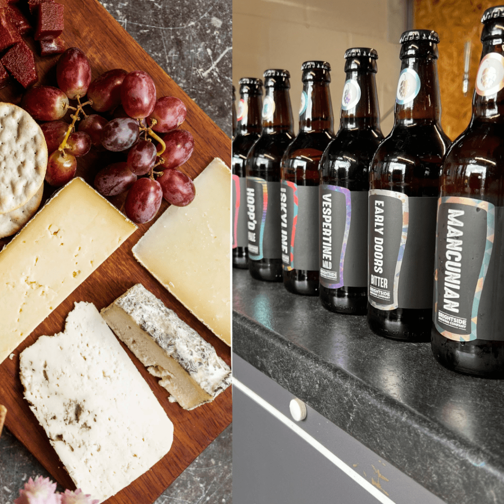 Christmas Cheese with Beers